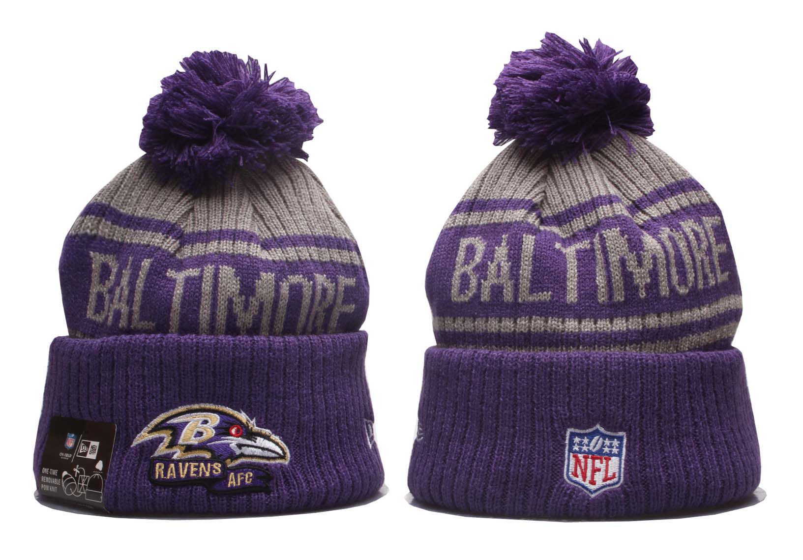 2023 NFL Baltimore Ravens beanies ypmy1->new orleans saints->NFL Jersey